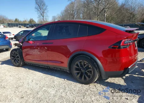 2023 Tesla Model X из США, поврежденный, VIN 7SAXCDE5XPF400504